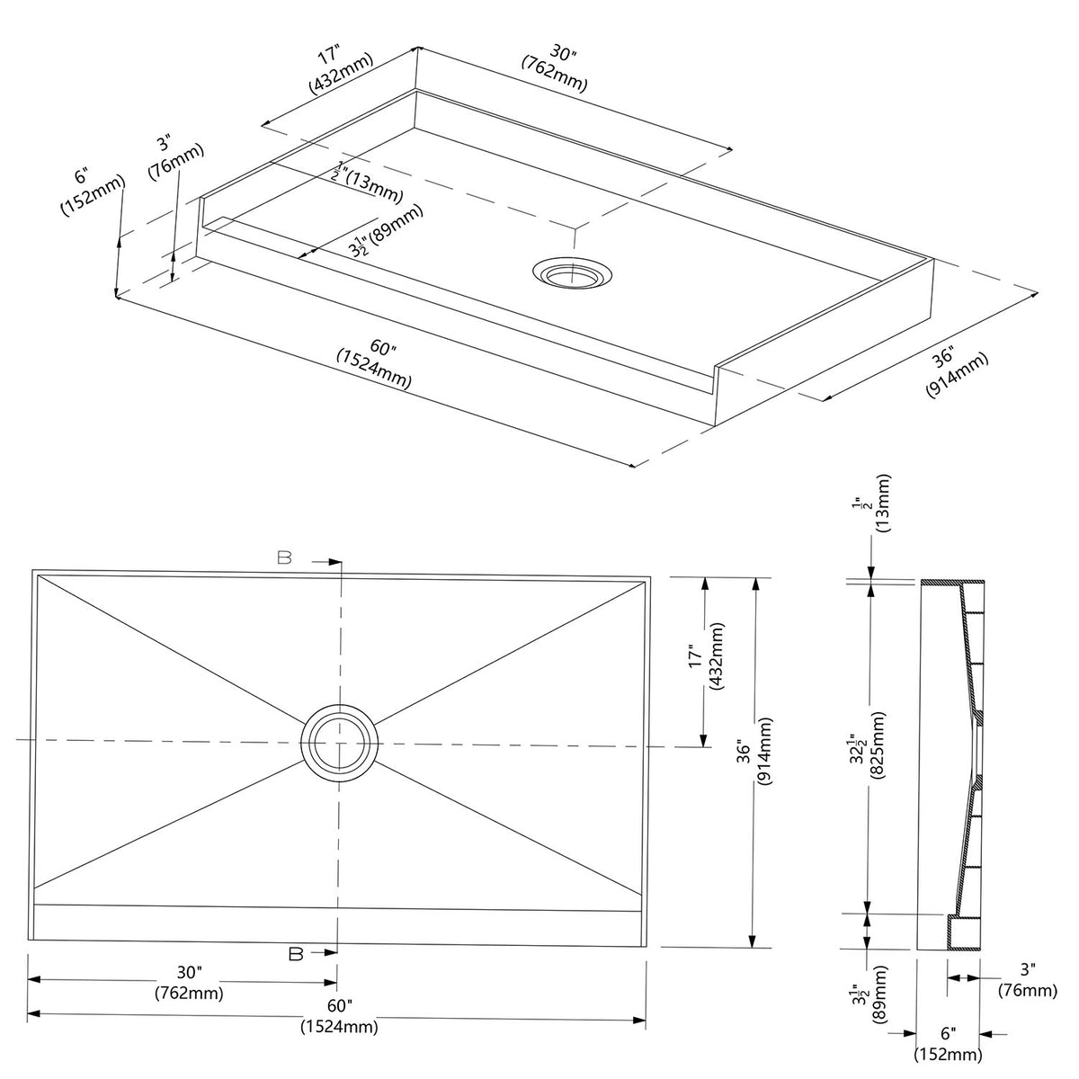 Shower Drain free Delivery in US – Uni-Green