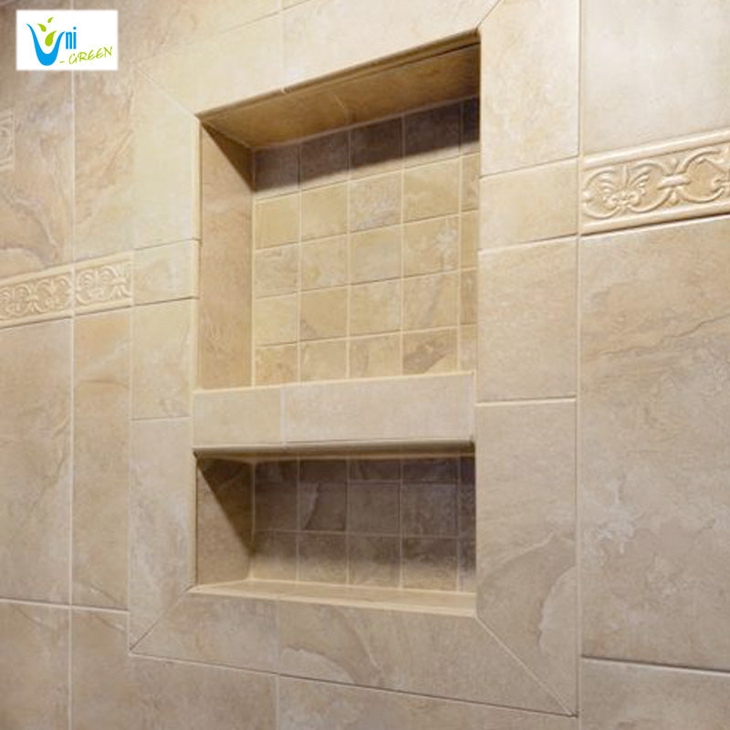 Tile Shower Niche 16X34 Recessed Shower Shelf Yellow Ready to Tile Yellow
