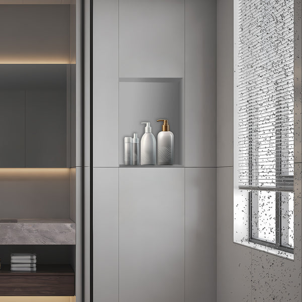 16''×20'' Rectangle Yellow Shower Niche Tile Ready Niche UGRN1620