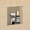 17"×17" Recessed Shower Niche with Texture Ready for Tile   UGSN1717