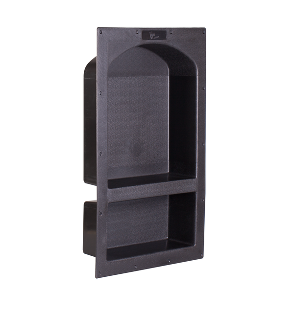 17"×25"  Tile Ready Plastic Arch Double Shower Niche  UGARN201