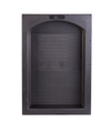 17"×25"  Black Arch Top ABS Plastic Bathroom Shower Niche  Single UGARN101