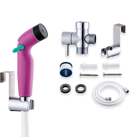 Handheld Bidet Sprayer Kits for Toilet/Diaper Sprayer Shattaf with 2 Water Flow Sprayers